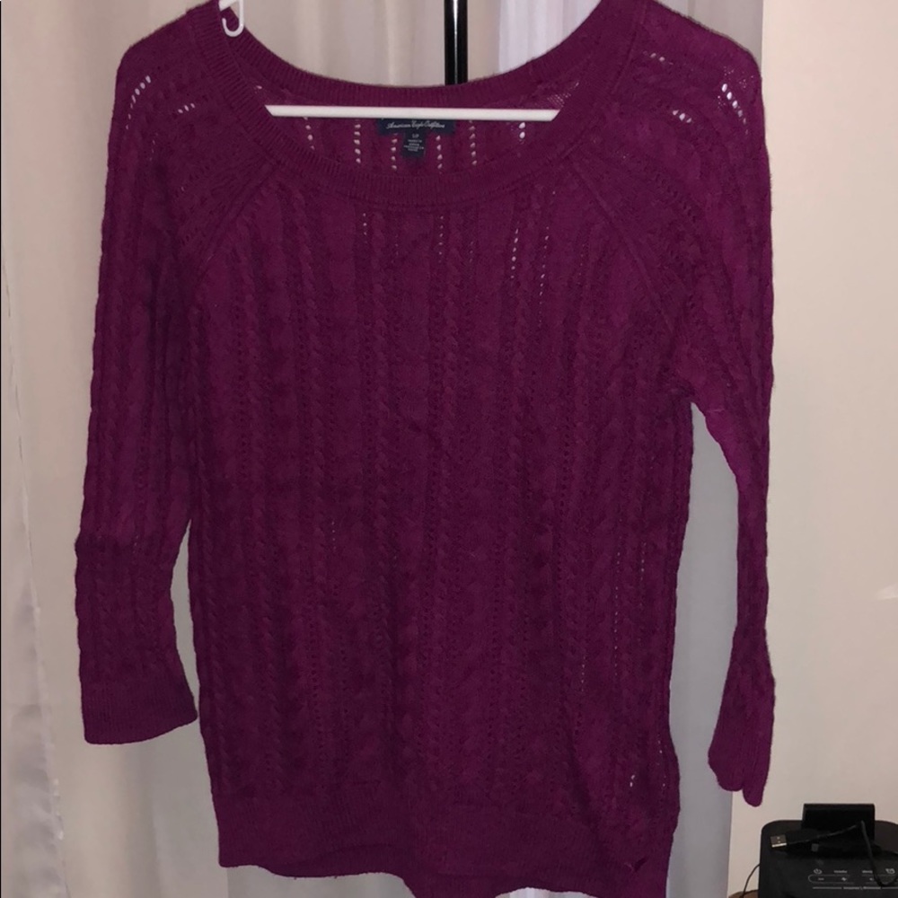 Magenta sweater